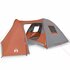 Tent 6-Persoons 466X342X200 Cm 185T Taft Grijs En Oranje_