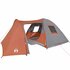 Tent 6-Persoons 466X342X200 Cm 185T Taft Grijs En Oranje_