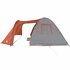 Tent 6-Persoons 466X342X200 Cm 185T Taft Grijs En Oranje_