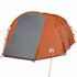 Tent 4-Persoons 420X260X153 Cm 185T Taft Grijs En Oranje_