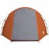 Tent 4-Persoons 420X260X153 Cm 185T Taft Grijs En Oranje_