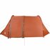 Tent 4-Persoons 420X260X153 Cm 185T Taft Grijs En Oranje_