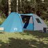 Tent 6-Persoons 466X342X200 Cm 185T Taft Blauw_