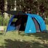 Tent 4-Persoons 420X260X153 Cm 185T Taft Blauw_