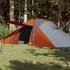 Tent 6-Persoons 576X238X193 Cm 185T Taft Grijs En Oranje_