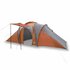 Tent 6-Persoons 576X238X193 Cm 185T Taft Grijs En Oranje_