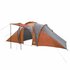 Tent 6-Persoons 576X238X193 Cm 185T Taft Grijs En Oranje_