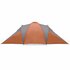 Tent 6-Persoons 576X238X193 Cm 185T Taft Grijs En Oranje_