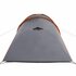 Tent 6-Persoons 576X238X193 Cm 185T Taft Grijs En Oranje_