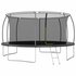 Trampolineset Rond 50 Kg 460X80 Cm Ø 460 x 80 cm Grijs_