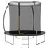 Trampolineset Rond 00 Kg 244X55 Cm Ø 244 x 55 cm Grijs_