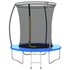 Trampolineset Rond 80 Kg 83X52 Cm Ø 183 x 52 cm Blauw_