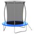 Trampolineset Rond 80 Kg 83X52 Cm Ø 183 x 52 cm Blauw_