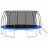 Trampolineset Rond 50 Kg 488X90 Cm Ø 488 x 90 cm Blauw_