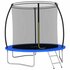 Trampolineset Rond 00 Kg 244X55 Cm Ø 244 x 55 cm Blauw_