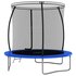 Trampolineset Rond 00 Kg 244X55 Cm Ø 244 x 55 cm Blauw_