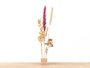 Wooden Dried Flower Stand - S - Flowers And Herbs + Dried Floral Arrangement_