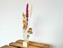 Wooden Dried Flower Stand - S - Flowers And Herbs + Dried Floral Arrangement_