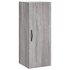 Wandkast 34,5x34x90 cm bewerkt hout grijs sonoma eikenkleurig_