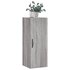 Wandkast 34,5x34x90 cm bewerkt hout grijs sonoma eikenkleurig_