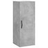 Wandkast 34,5x34x90 cm bewerkt hout betongrijs_