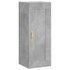 Wandkast 34,5x34x90 cm bewerkt hout betongrijs_