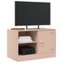 Tv-meubel 67x39x44 cm staal roze_