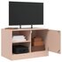 Tv-meubel 67x39x44 cm staal roze_