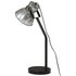 Bureaulamp 25 W E27 17x17x60 cm vintage zilverkleurig_