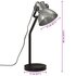 Bureaulamp 25 W E27 17x17x60 cm vintage zilverkleurig_