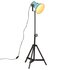 Vloerlamp 25 W E27 35x35x65/95 cm verweerd blauw_