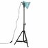 Vloerlamp 25 W E27 35x35x65/95 cm verweerd blauw_