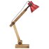 Bureaulamp 25 W E27 23x18x96 cm verweerd rood_