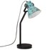 Bureaulamp 25 W E27 17x17x60 cm verweerd blauw_