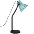 Bureaulamp 25 W E27 17x17x60 cm verweerd blauw_