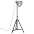 Vloerlamp 25 W E27 61x61x90/150 cm vintage zilverkleurig_