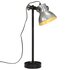 Bureaulamp 25 W E27 15x15x55 cm vintage zilverkleurig_