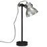 Bureaulamp 25 W E27 15x15x55 cm vintage zilverkleurig_