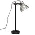 Bureaulamp 25 W E27 15x15x55 cm vintage zilverkleurig_