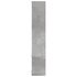 Wandschap 96x12x64 cm bewerkt hout betongrijs_