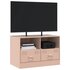 Tv-meubel 67x39x44 cm staal roze_