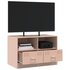 Tv-meubel 67x39x44 cm staal roze_