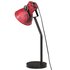 Bureaulamp 25 W E27 17x17x60 cm verweerd rood_