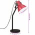 Bureaulamp 25 W E27 17x17x60 cm verweerd rood_