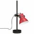 Bureaulamp 25 W E27 15x15x55 cm verweerd rood_