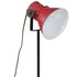 Vloerlamp 25 W E27 35x35x65/95 cm verweerd rood_