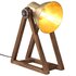 Bureaulamp 25 W E27 30x17x40 cm antiek messingkleurig_