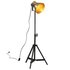 Vloerlamp 25 W E27 35x35x65/95 cm antiek messingkleurig_