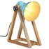 Bureaulamp 25 W E27 30x17x40 cm verweerd blauw_