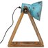 Bureaulamp 25 W E27 30x17x40 cm verweerd blauw_